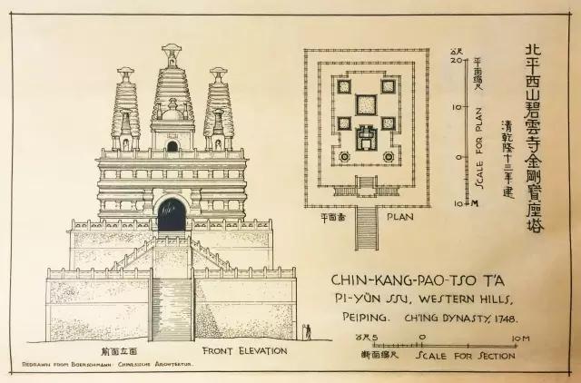 白塔寺平面图图片