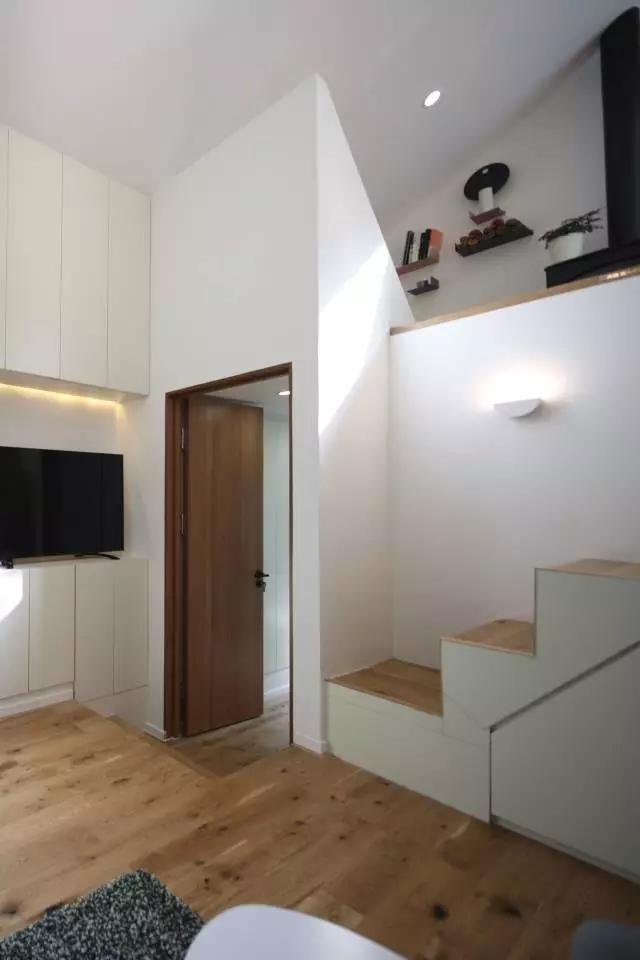 梦改设计师一改哈尔滨极寒小屋，20㎡坡顶小屋变身花园LOFT