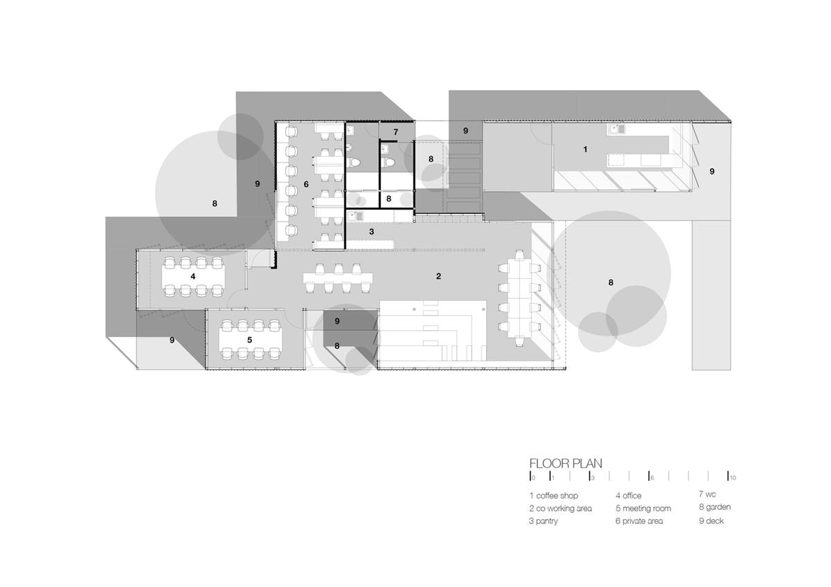 一室阳光，Code Space代码空间 / Full Scale Studio