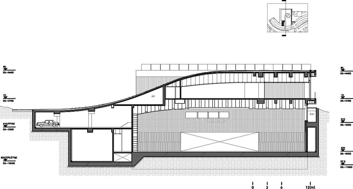 九桥会堂 ——停车场与屋面的无缝融合 / D·Lim Architects