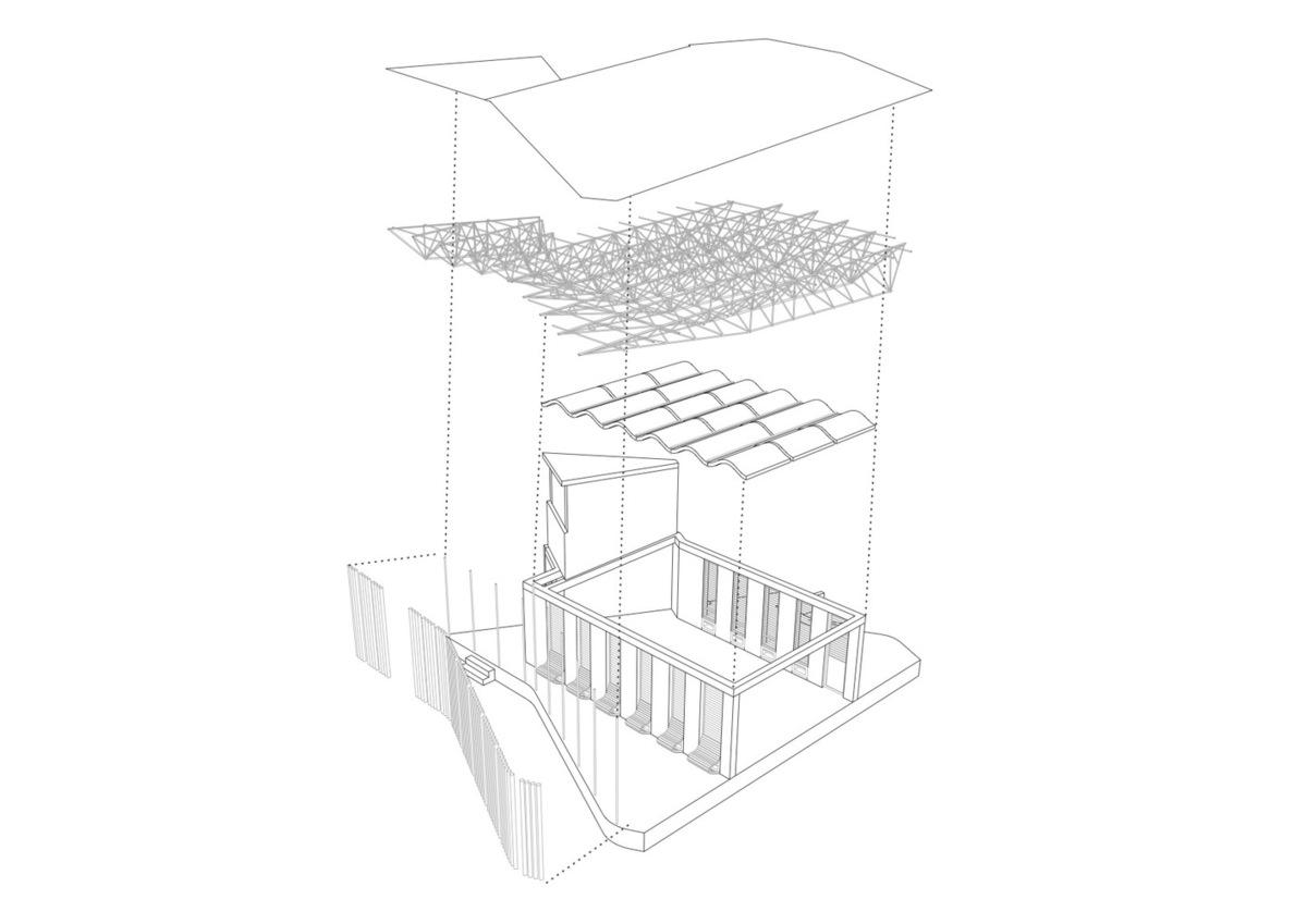 中央共享庭院 ——肖尔格中学 / Kéré Architecture