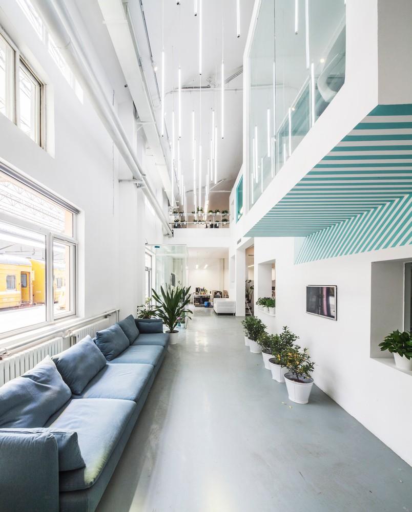 玩转视觉游戏——北京海狸车间办公空间 / MAT Office