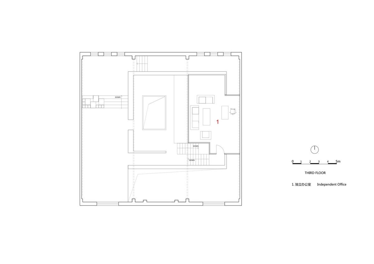 玩转视觉游戏——北京海狸车间办公空间 / MAT Office