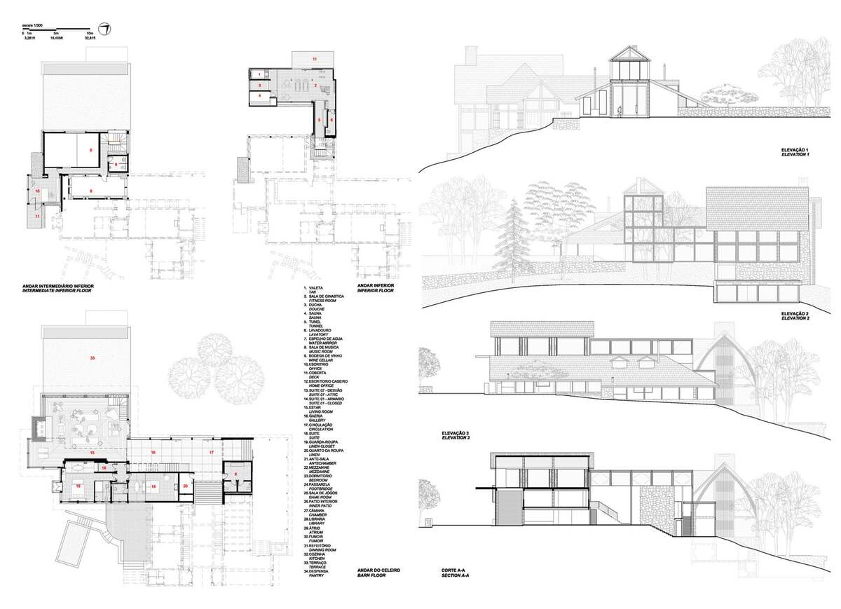 高低起伏的屋顶创造出独特的旋律——PIX House 