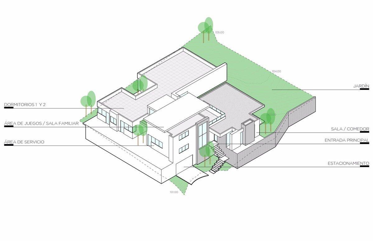 曲径通幽，草木深处的自然之家  / Valls Arquitectos