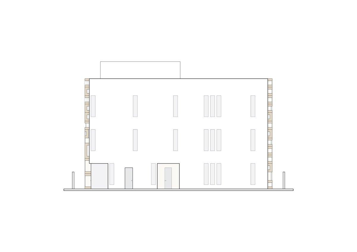 一座改变了现有城市街道的住宅，一处拥挤环境里自由呼吸的小天地