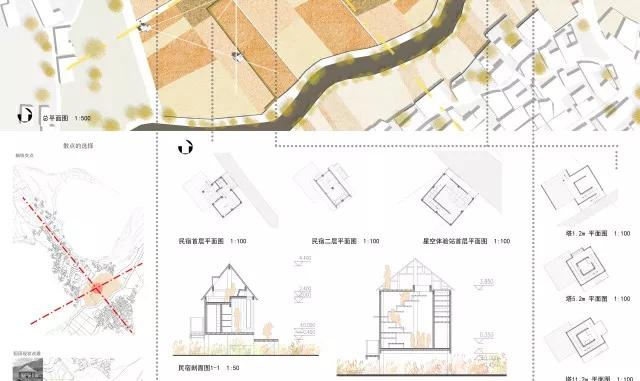天大 | 10份优选作业，5个专题设计，百花齐放的建筑学常规班大三评图