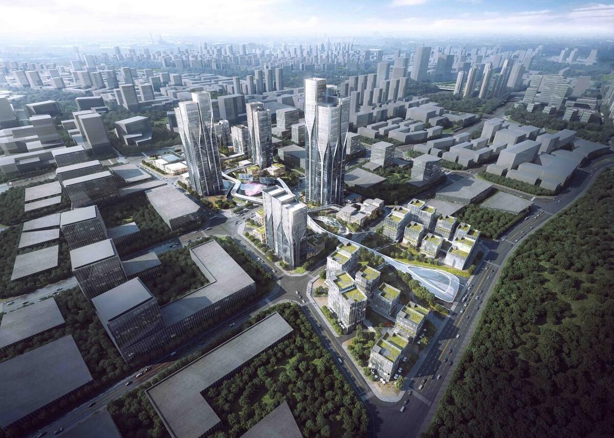 Aedas全新打造中国西部尖端科技及商业枢纽