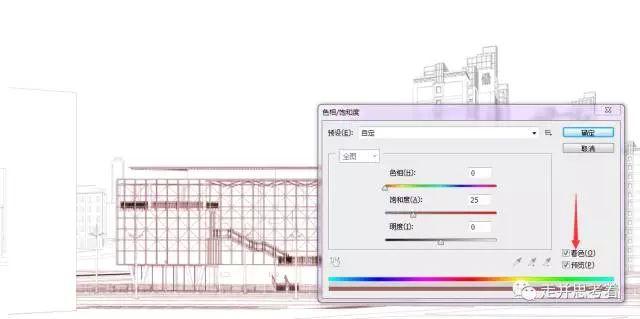 建筑设计表达系列：彩色线稿图的套路