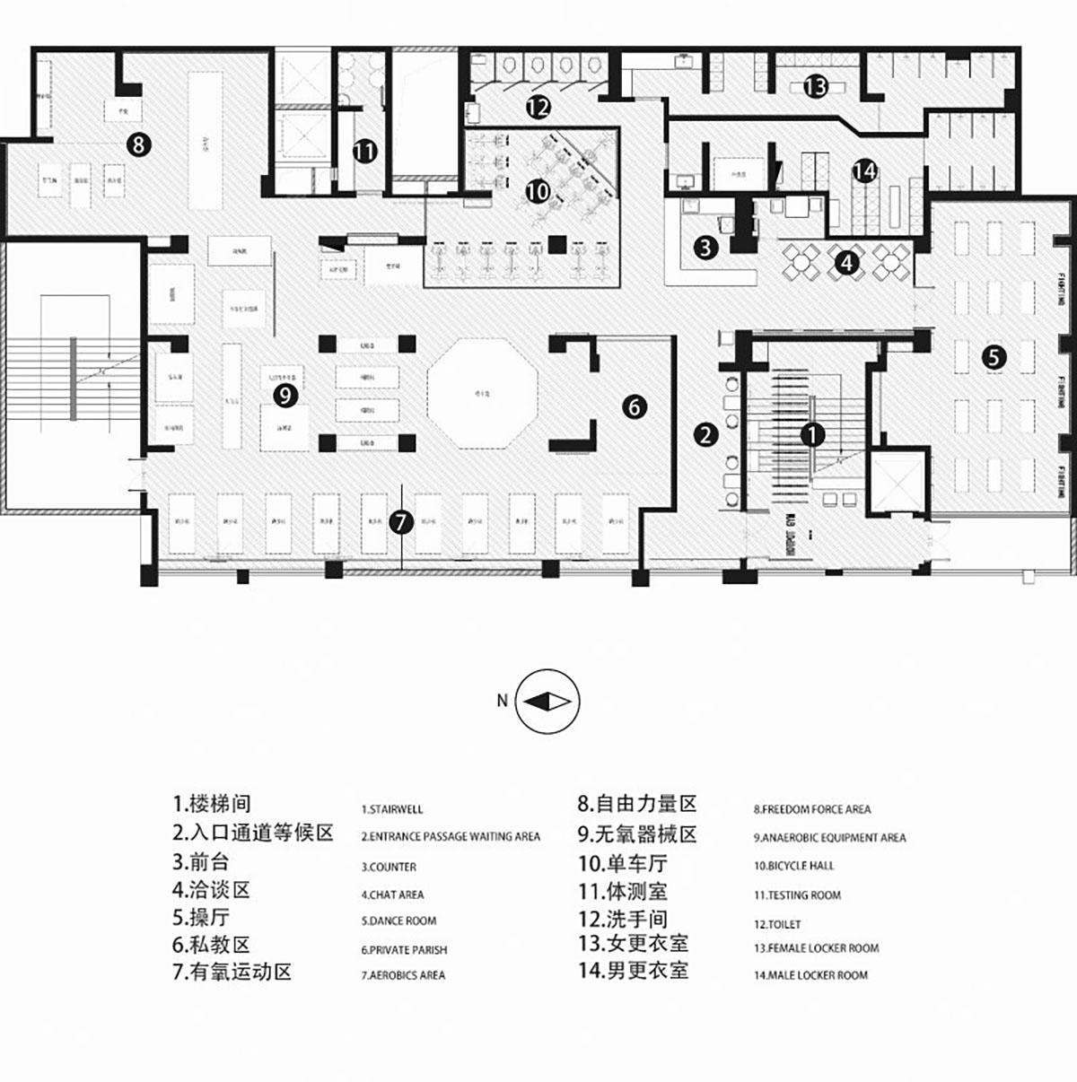 非黑即红的网红打卡圣地—HOTPOT GYM 火锅健身