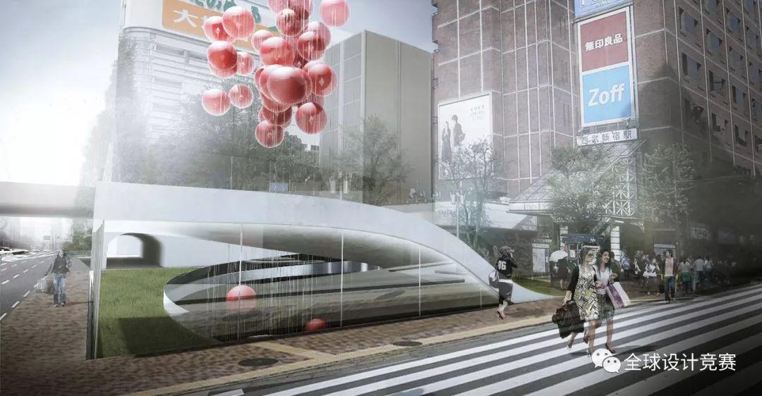 反永恒的永恒，无建筑的建筑—DEATH&THE CITY东京垂直墓地概念设计竞赛冠军小组的自述