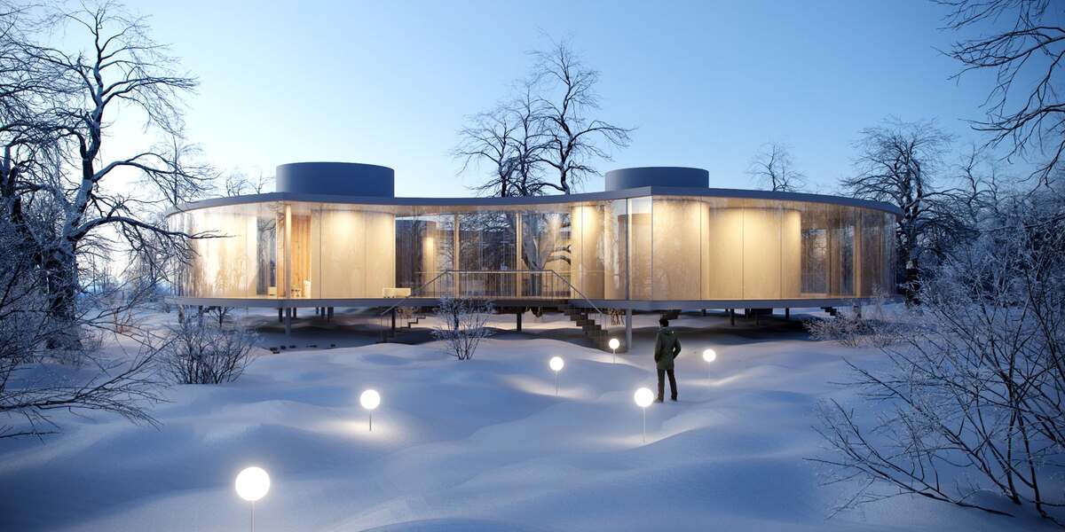 架空的“甜甜圈”—探索自然、建筑与人类之间的新关系