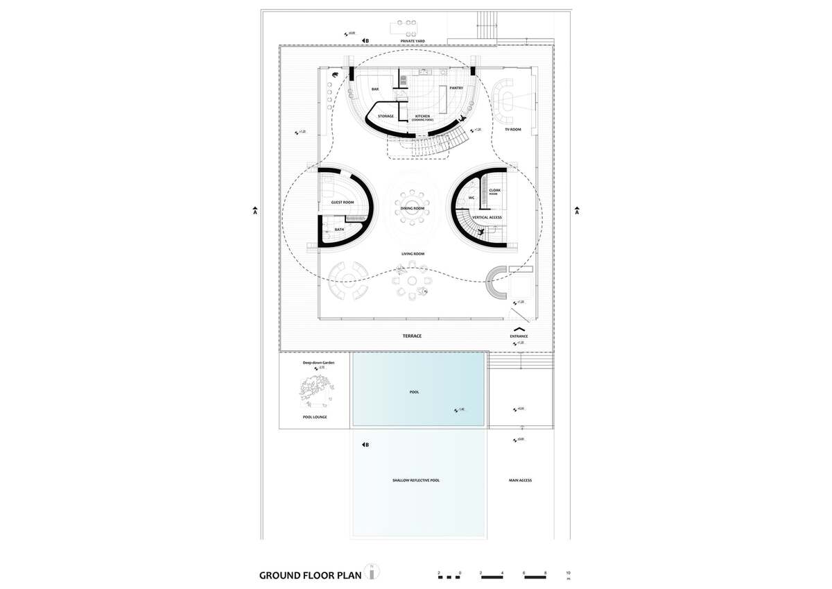 穹顶和方盒子的共存 — Guyim Vault House