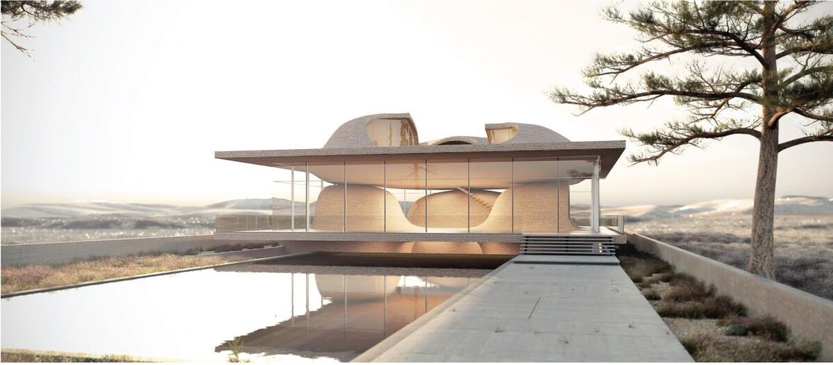 穹顶和方盒子的共存 — Guyim Vault House