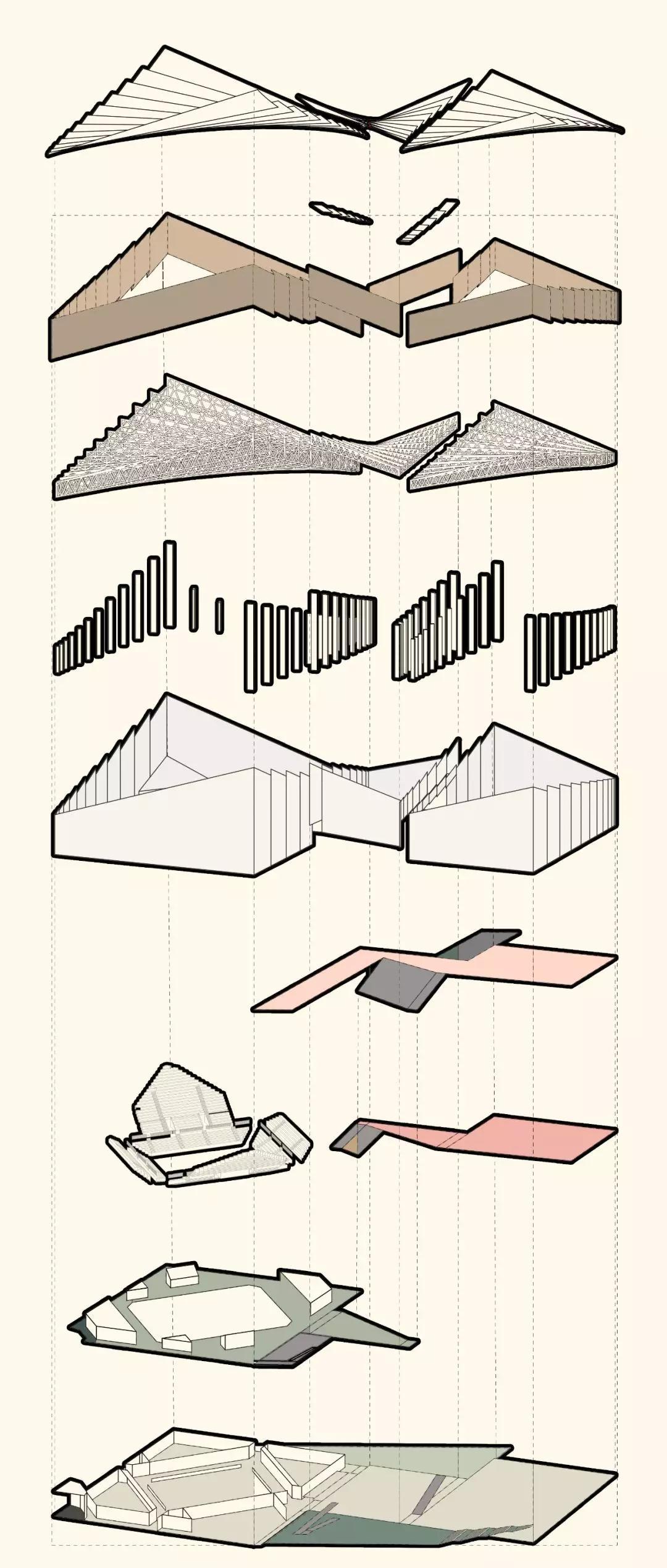 湖南大学建筑学院2014级大跨度建筑设计