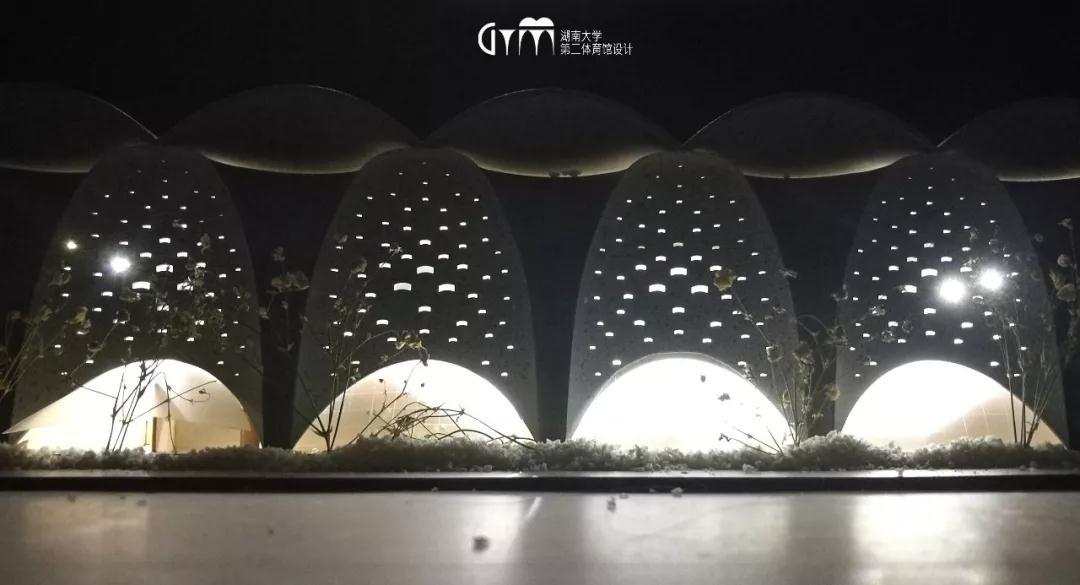湖南大学建筑学院2014级大跨度建筑设计