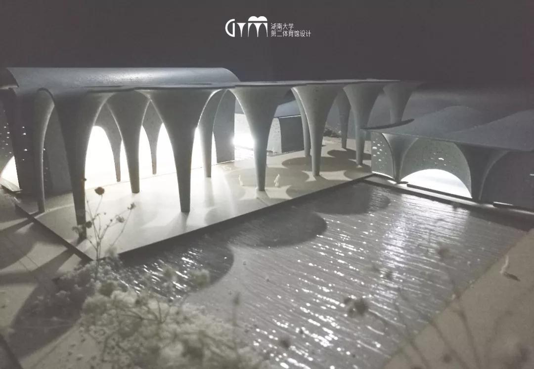 湖南大学建筑学院2014级大跨度建筑设计
