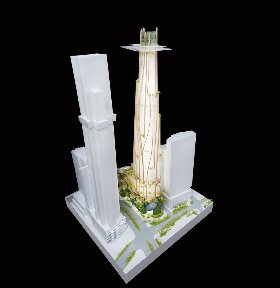 悬浮的云层，空中的绿洲—MAD墨尔本北区超高层“Urban Tree” 国际竞赛方案