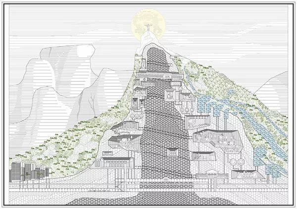 三峡库区的千里江山图