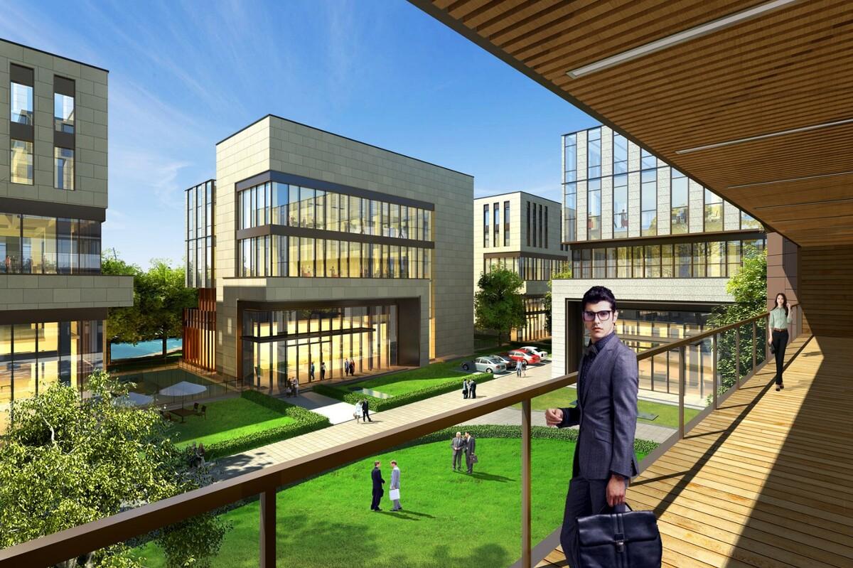 上海江桥-华泰中心综合体——德国FTA建筑设计