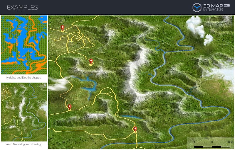 PS一键生成3D地形，怎么能错过这么强大的插件