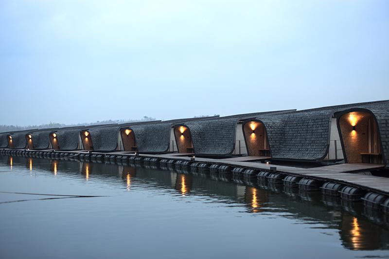 Z9 度假村，滨河建造可持续性酒店——泰国度假天堂