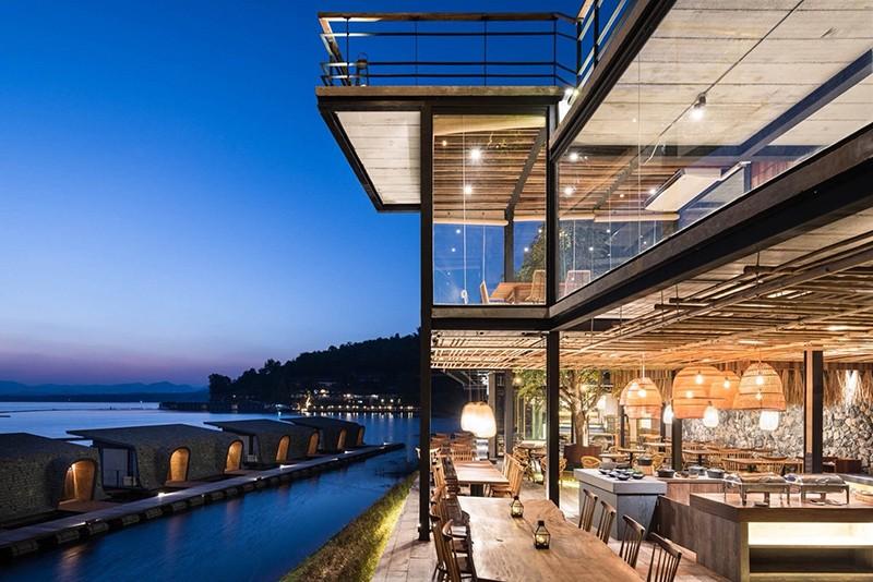 Z9 度假村，滨河建造可持续性酒店——泰国度假天堂