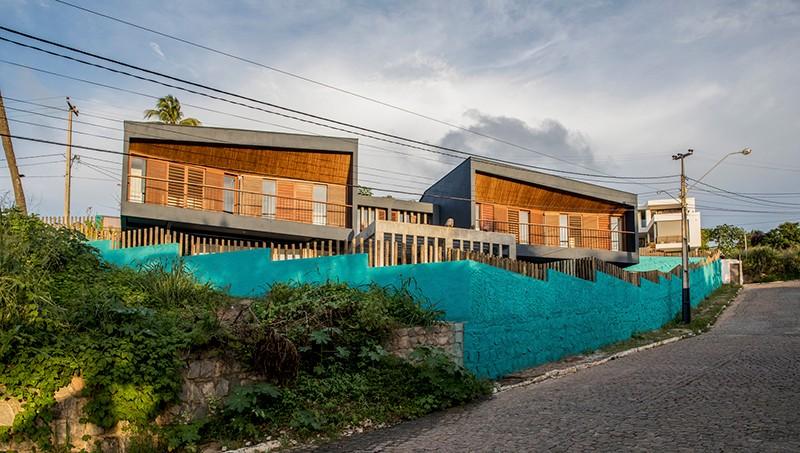 满足童年幻想的海滨小屋—巴西日落住宅 