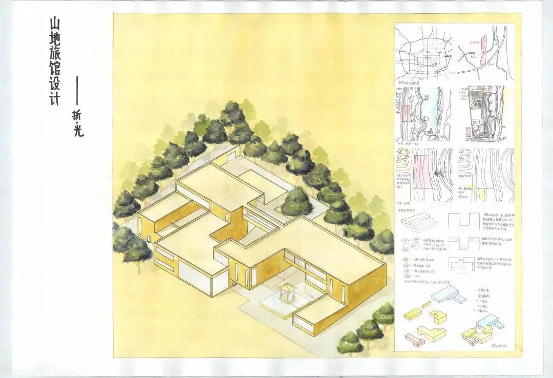 山地旅馆设计（上） | 西安建筑科技大学