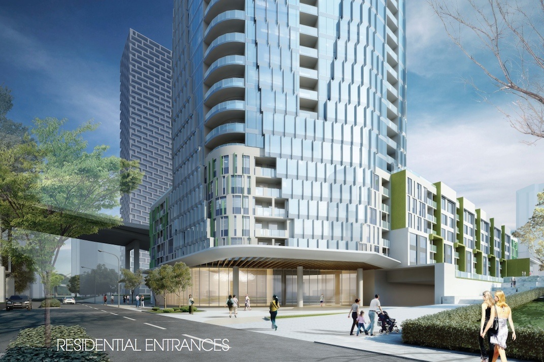 温哥华“城市之门”将建于 BIG 温哥华一号公馆对面