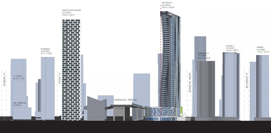 温哥华“城市之门”将建于 BIG 温哥华一号公馆对面