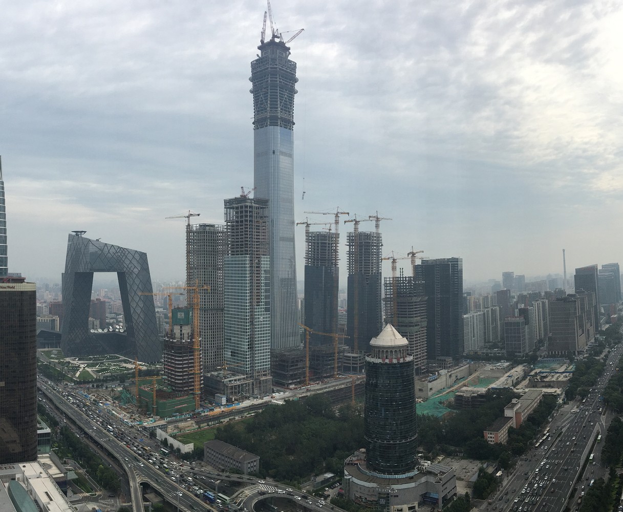 北京中信大厦 (中国尊) 进入施工最后阶段，KPF首次公开建造全过程