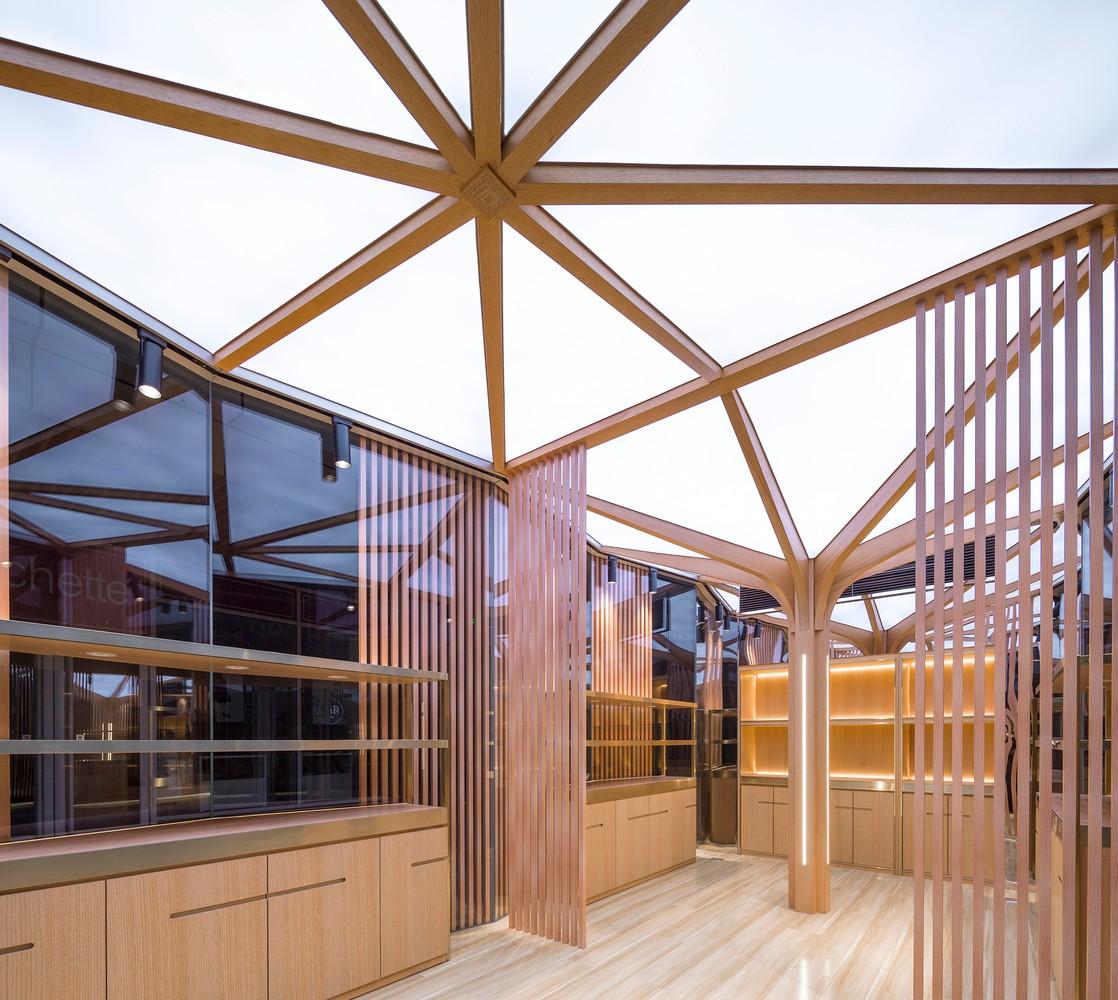张开胳臂，伞骨下营造澄明空间：承启造物非遗快闪店 / UUA建筑师事务所