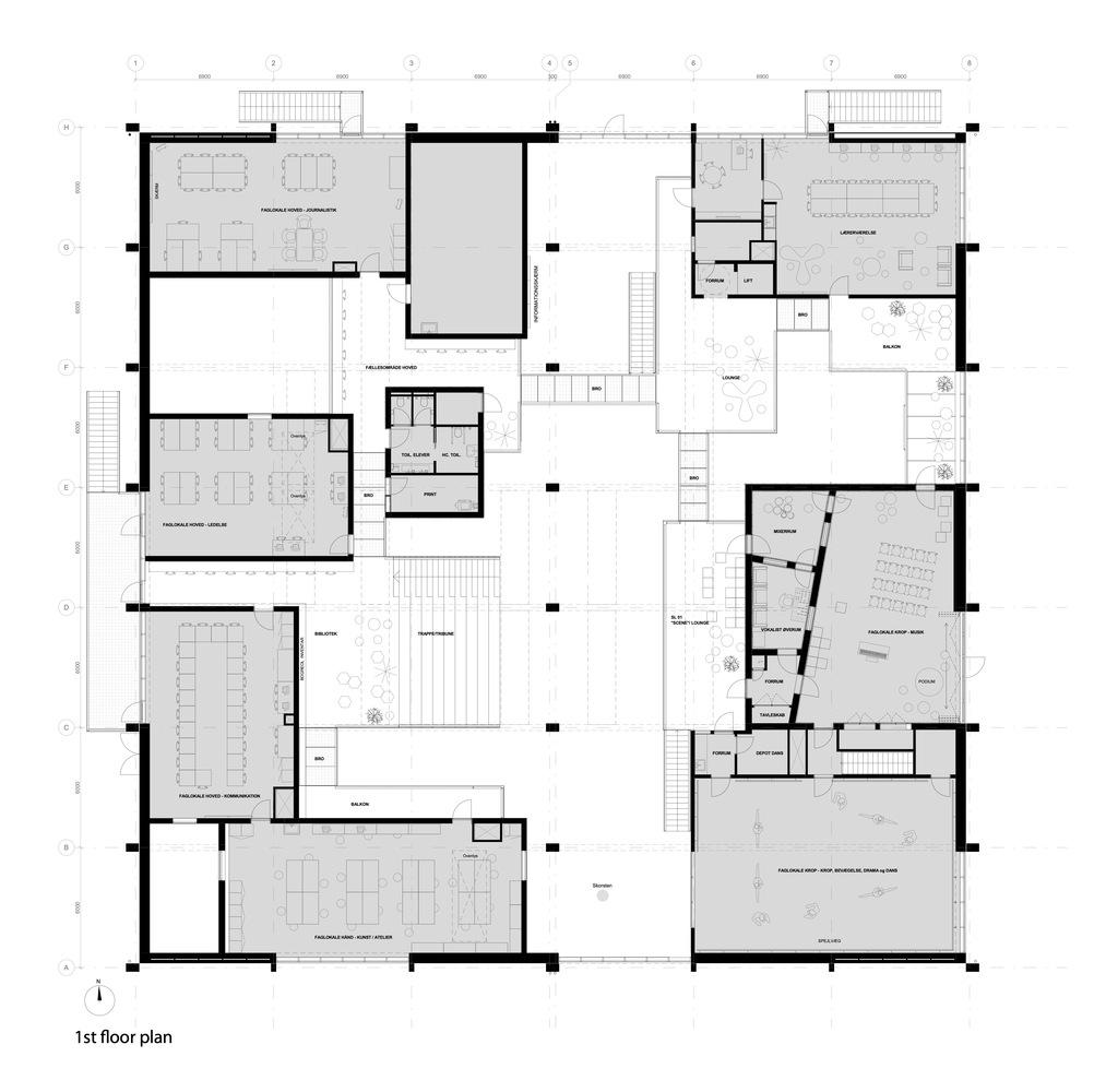 丹麦罗斯基勒音乐学校 / MVRDV + COBE
