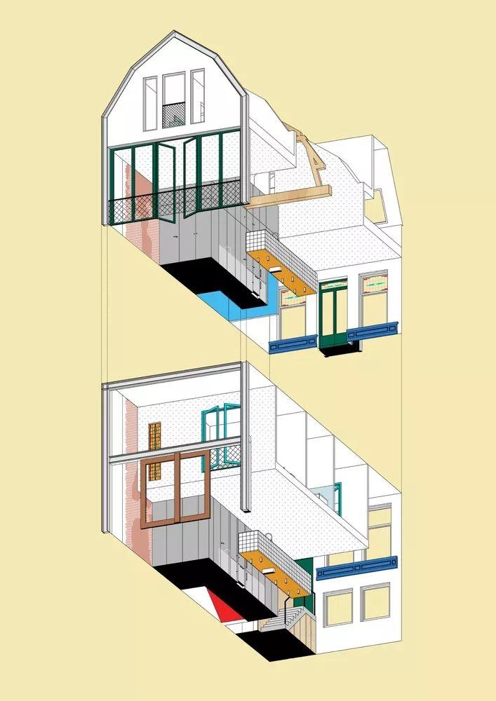 60幅最佳住宅轴测图