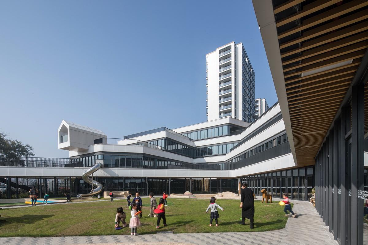 漂浮的乐园——杭州市海潮幼儿园 / GLA建筑设计