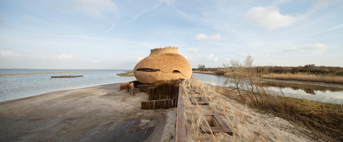 栖息于水畔的水鸟蛋：Tij 观鸟屋 / RO&AD Architecten