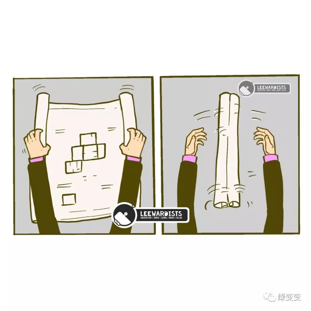 只有建筑师们才能理解的生活日常，你经历过吗？