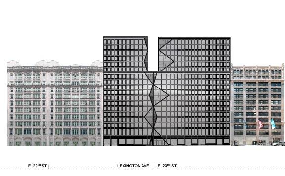 立体派艺术融入历史街区：纽约东22街121号公寓 / OMA