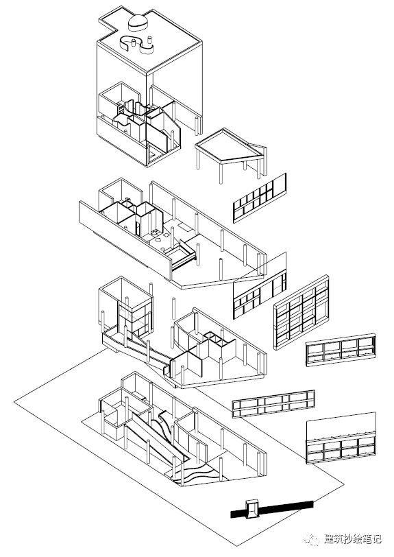 柯布西耶作品抄绘分析 | 抄什么建筑