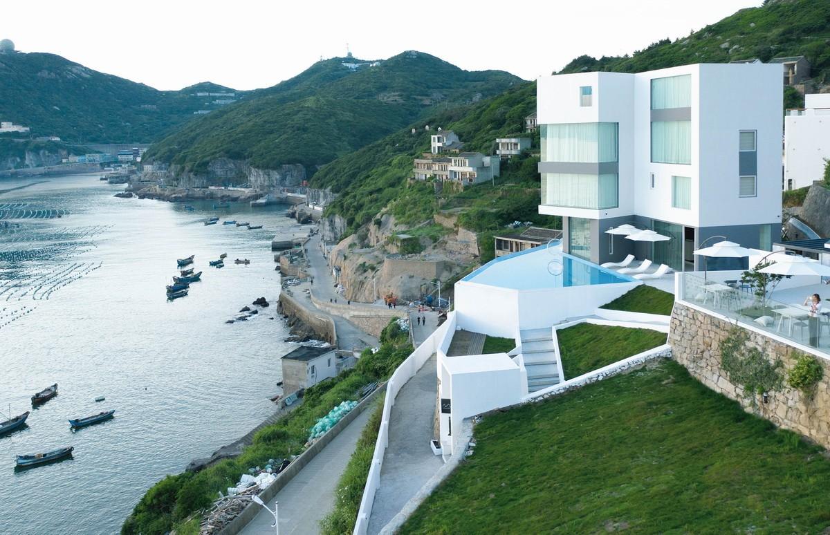 无边大海，静远心境：浙江舟山等风来民宿 / 周鑫建筑设计工作室