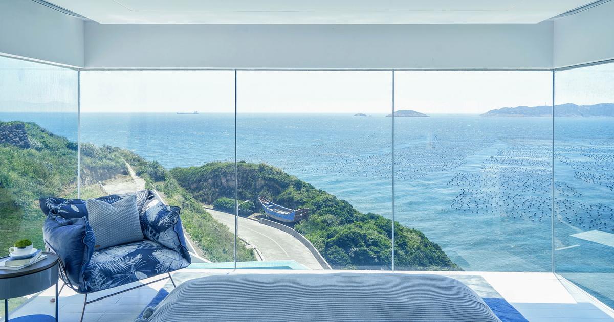 无边大海，静远心境：浙江舟山等风来民宿 / 周鑫建筑设计工作室
