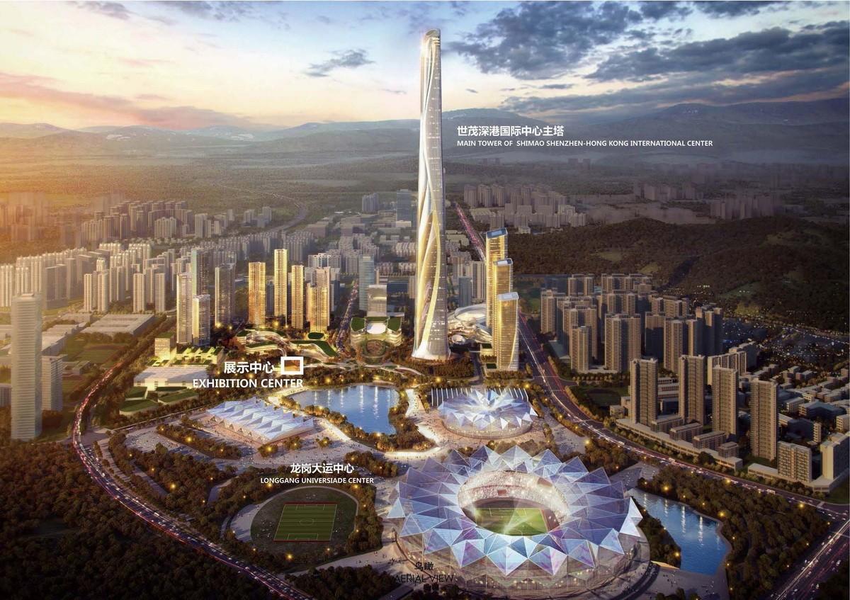 浮光掠影，温润剔透：深圳世茂深港国际中心展示馆 / 水石设计