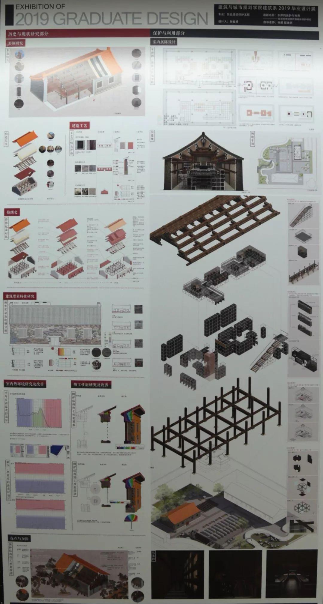 19同济历史建筑保护专业毕设展 | 故宫、景仁宫、东岳庙、黄埔老街坊