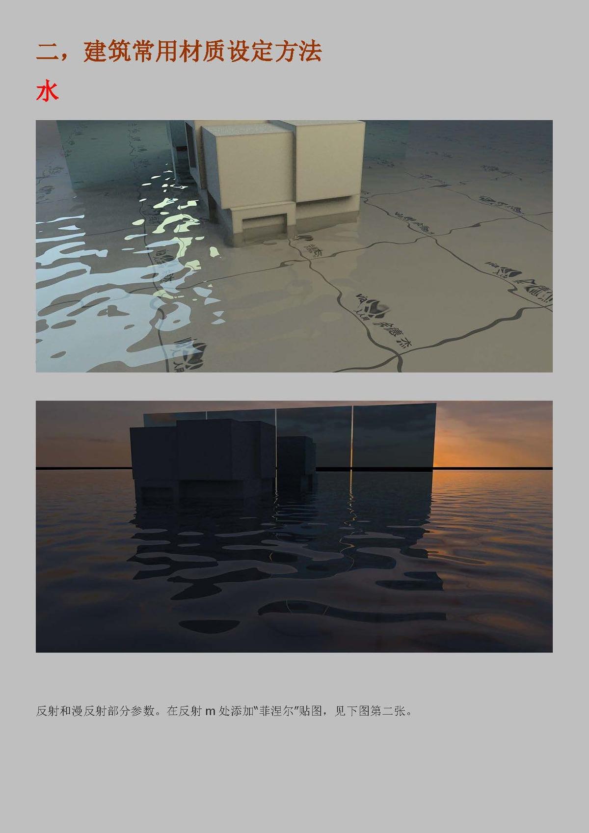 [vray for sketchup渲染教程]②—材质篇
