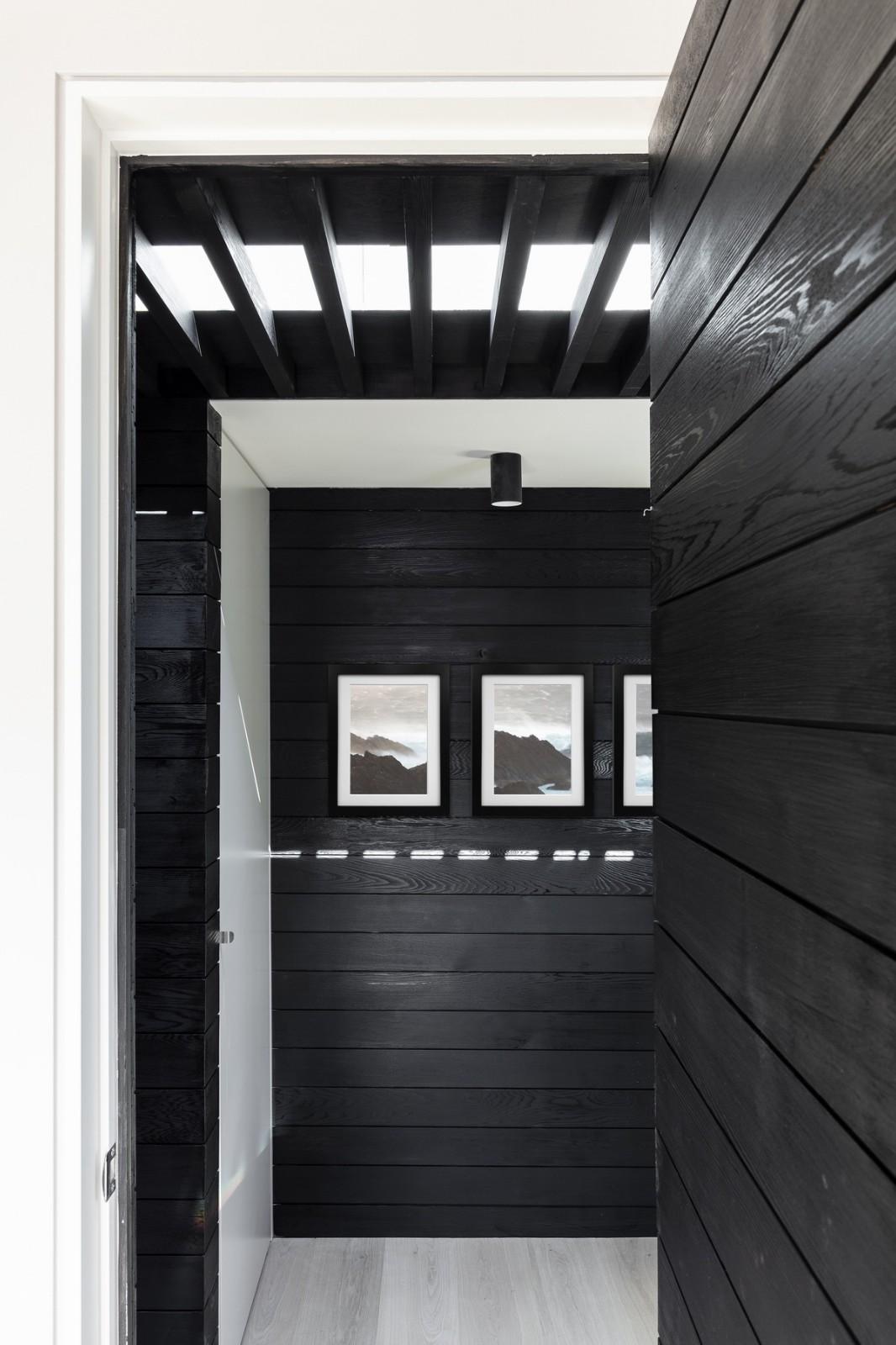 黑白几何构筑成的儿童积木：双子顶别墅 / Benn & Penna Architecture