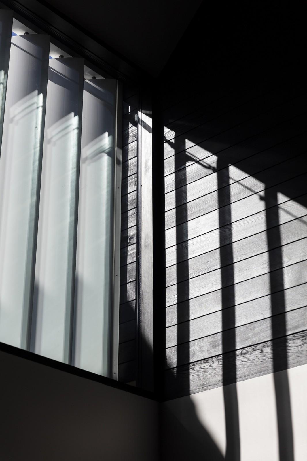 黑白几何构筑成的儿童积木：双子顶别墅 / Benn & Penna Architecture