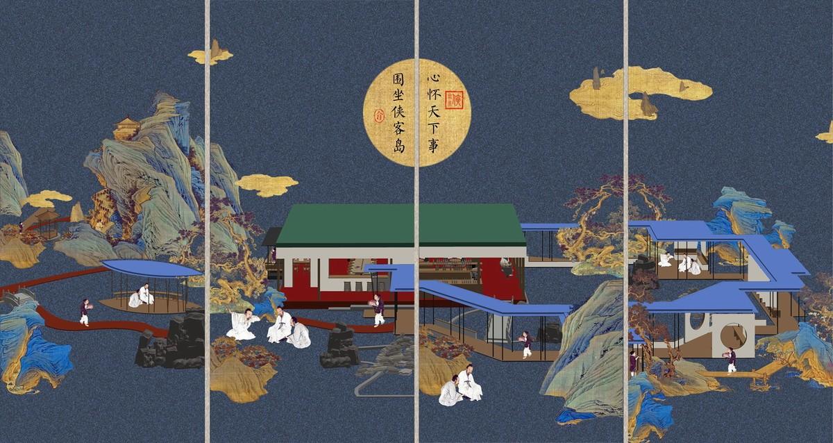 侠客岛花园岛庭院更新 / 門口建筑工作室