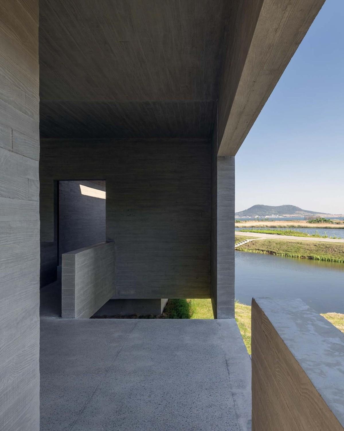 天鹅湖湿地公园景观廊及观鸟塔 / 迹·建筑事务所