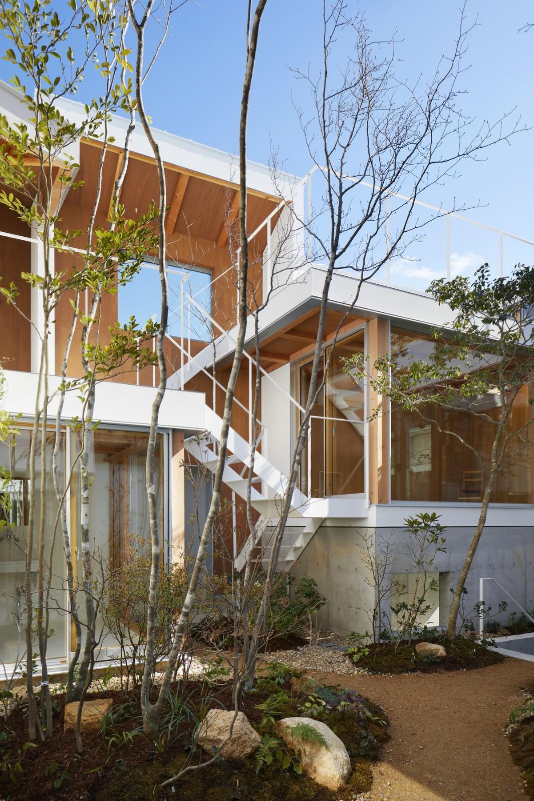 城市中的山谷花园住宅 / 畑友洋建筑设计事务所